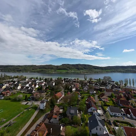 Bodensee Penthouse 23d - Seesicht - Billiard - Massage - Bbq - Tischkicker - Panorama Exklusive * Ohningen
